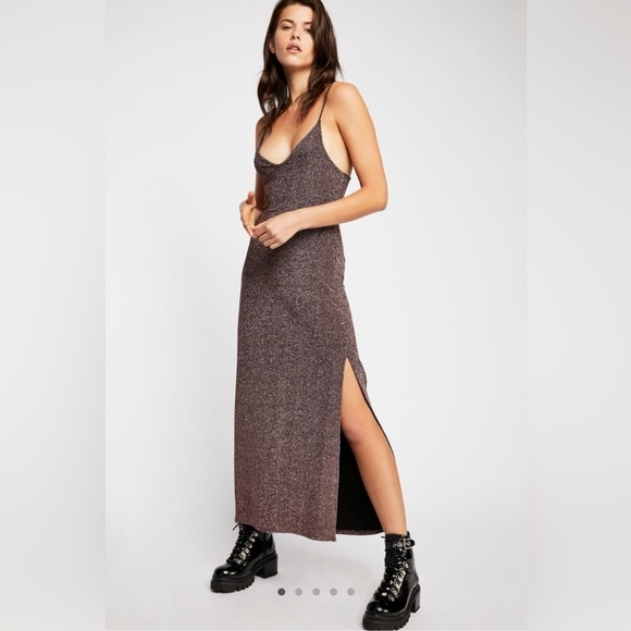 Intimately by Free People Lola Maxi Slip Dress Size Medium - Picture 1 of 12